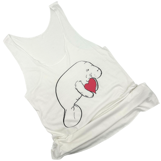 Manatee Love Eco-Friendly Tank Top