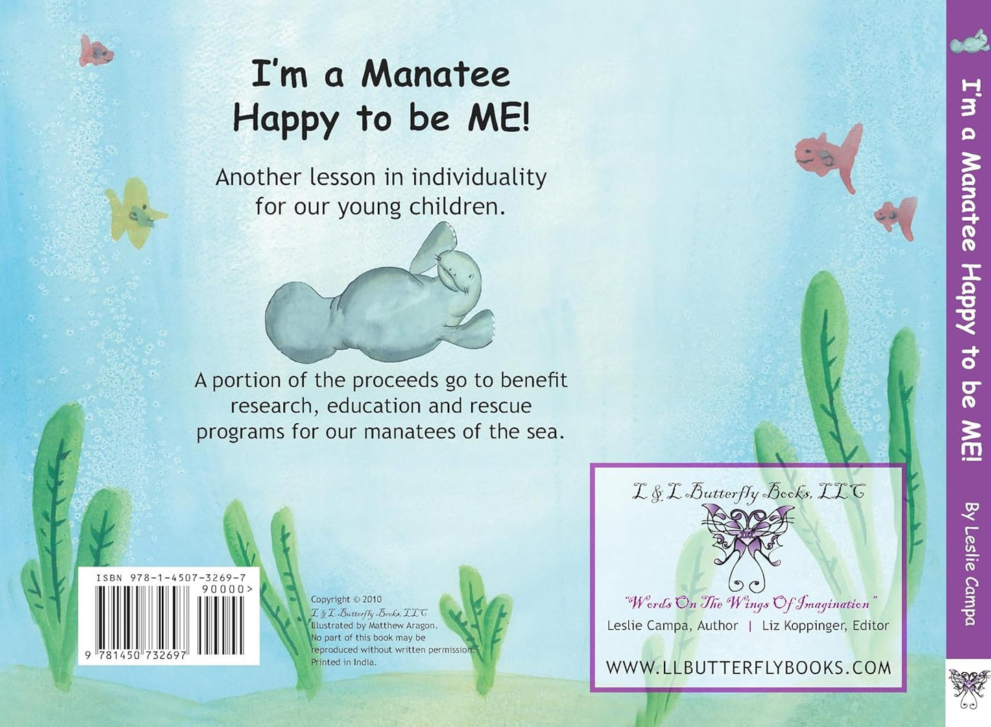 I'm a Manatee Happy to Be ME