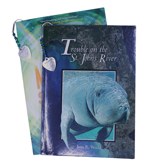 Manatee Metal Dangle Bookmark