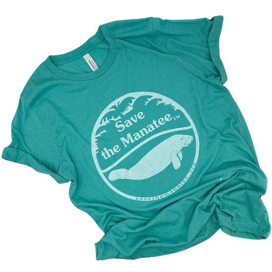 (Final Sale) Save the Manatee Logo T-Shirt