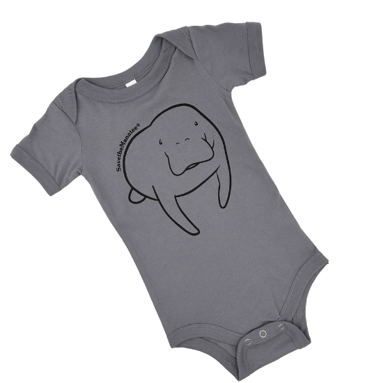 Happy Manatee Baby Creeper