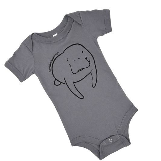 Happy Manatee Baby Creeper