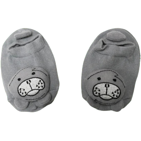 Manatee Baby Booties