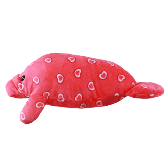 12" Patterned Manatee Plush