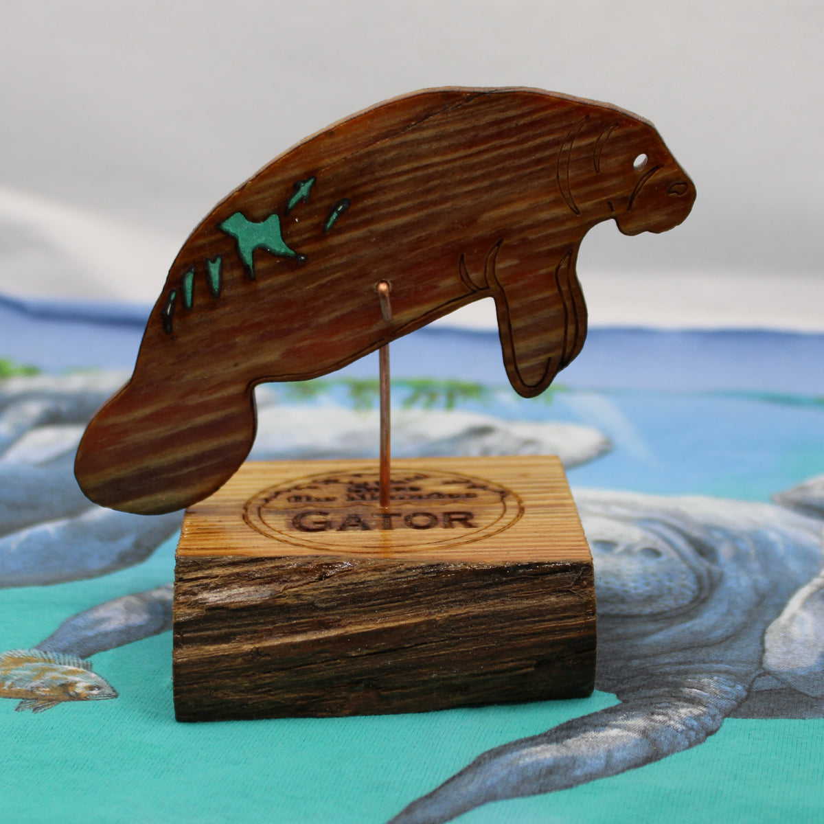 Adopt-A-Manatee® Wooden Sculpture