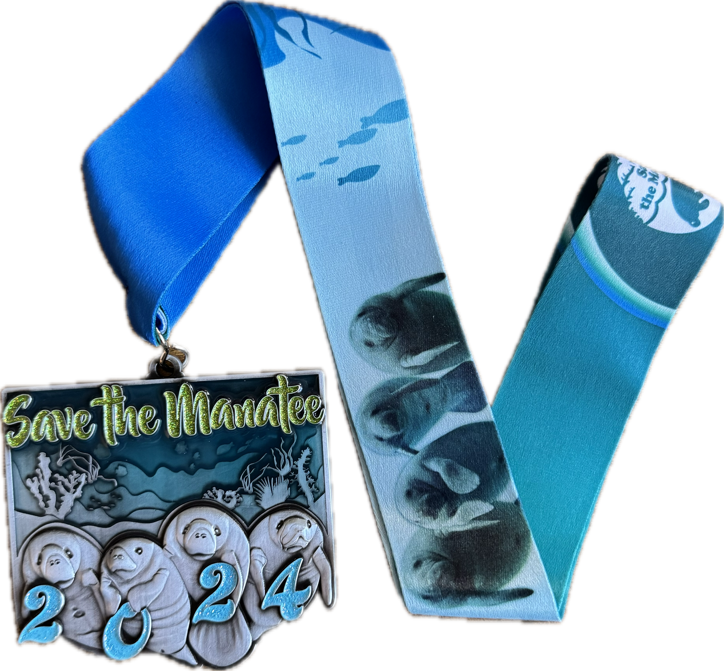 (Final Sale) 2024 Manatee 5K Medal