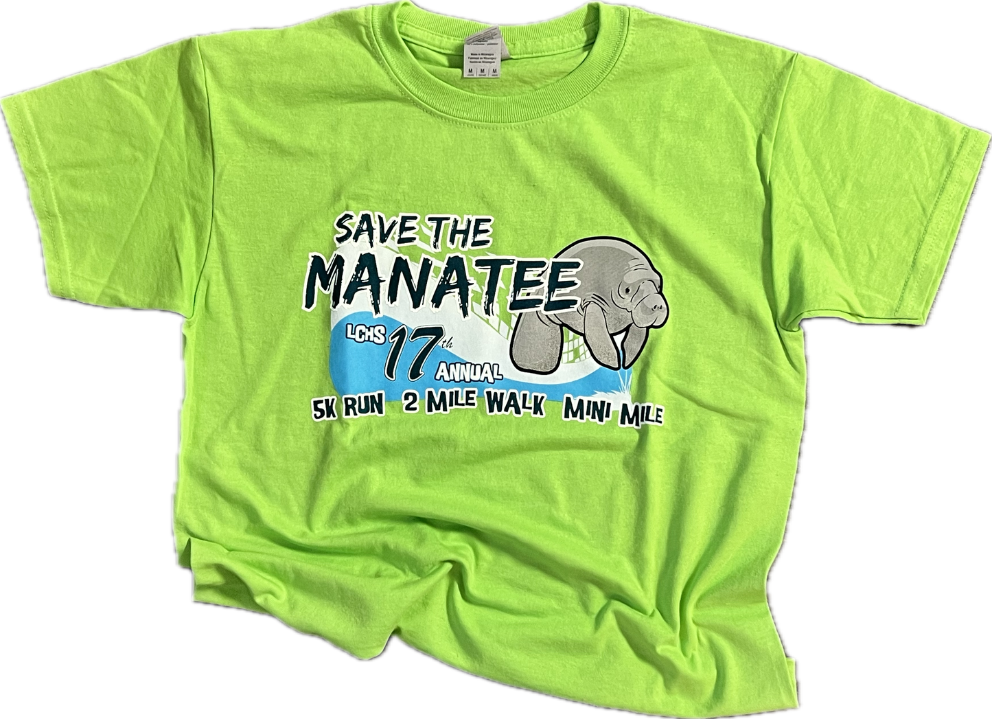 (Final Sale) 2020 Manatee 5K T-Shirt