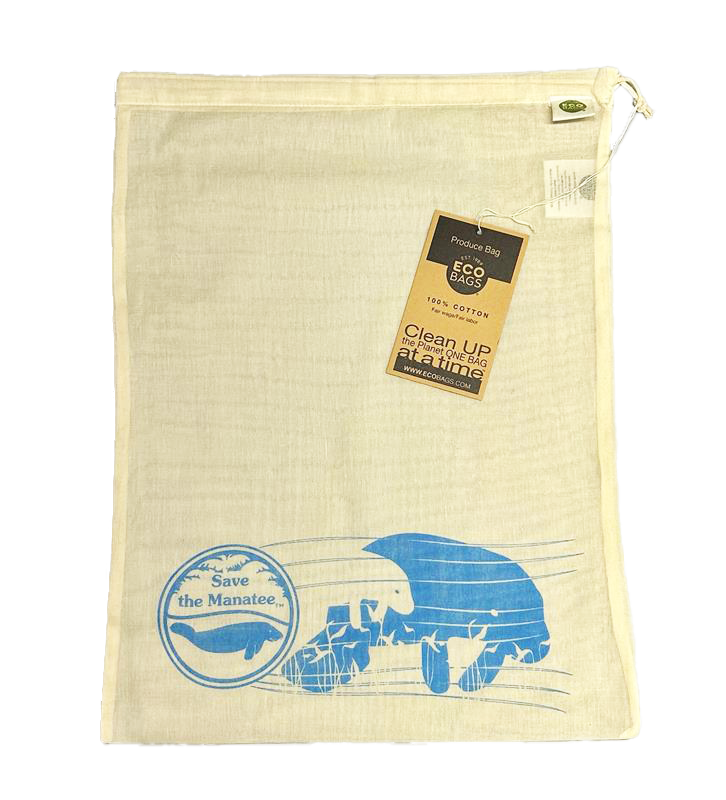 Reusable Manatee Produce Bag