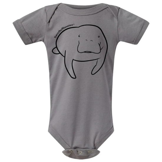 Happy Manatee Baby Creeper