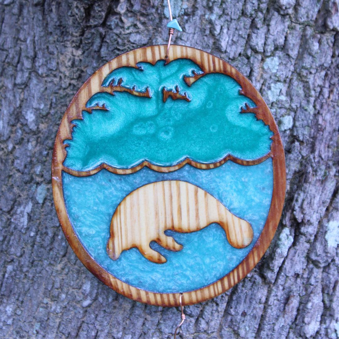 Hanging Wooden Suncatcher