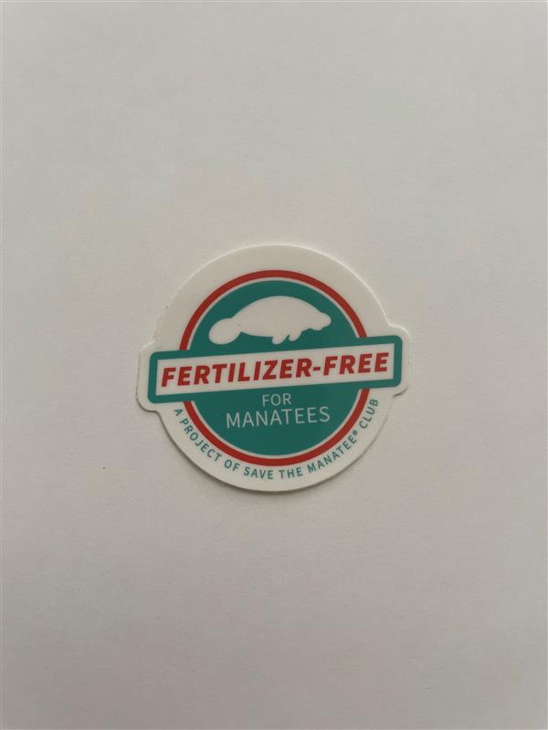 Sticker - Fertilizer Free