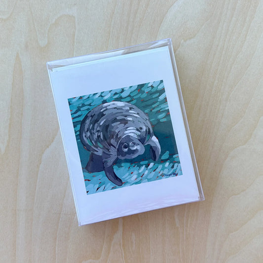 Manatee Notecard Set