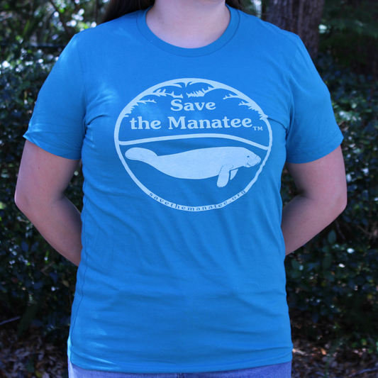 Save the Manatee Logo T-Shirt