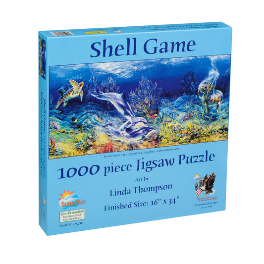 (Damaged) Shell Game Manatee Puzzle