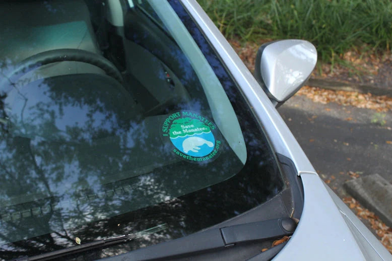SMC Window Cling. Show your manatee support wherever you go!