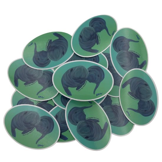 2023 Save the Manatee Art Contest Vinyl Sticker Pack