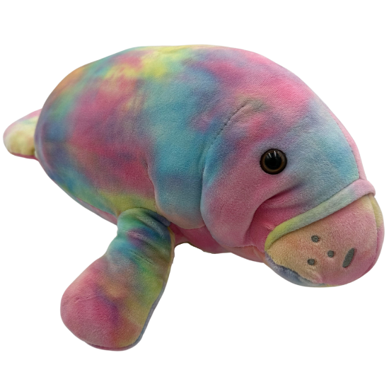 Adult Watercolor Manatee Plush