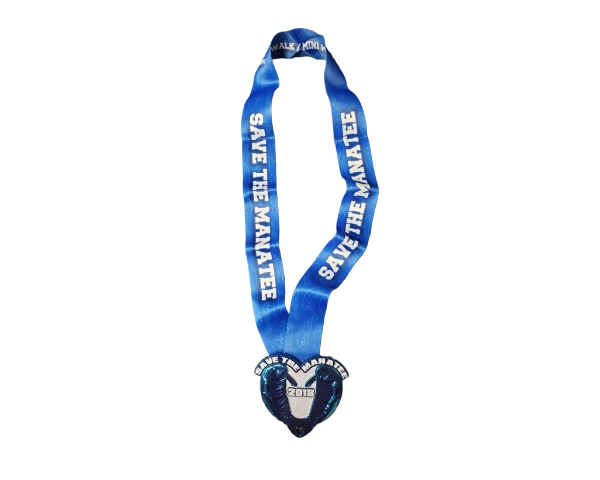2018 Save The Manatee 5k Race Medal