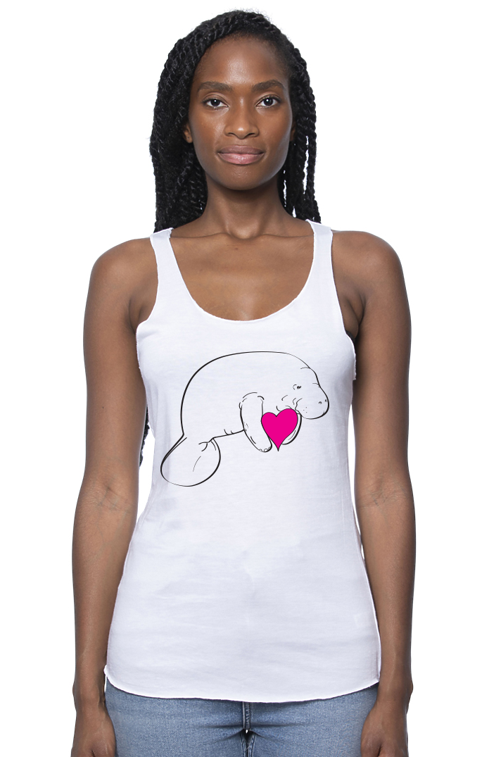 Manatee Love Eco-Friendly Tank Top