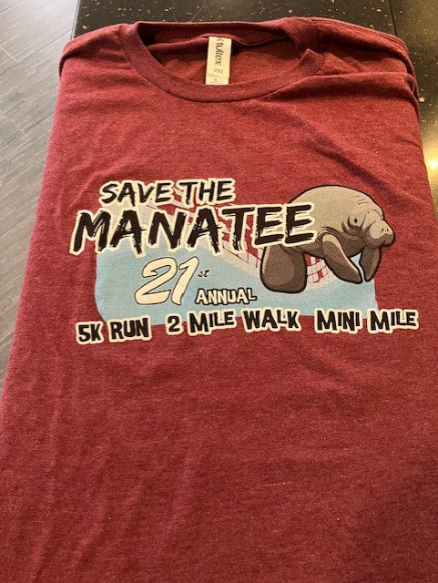 (Final Sale) 2024 Manatee 5K T-Shirt