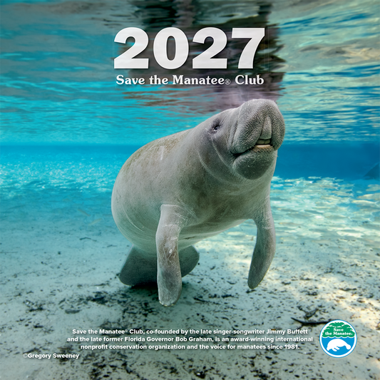 (Preorder) 2027 Save the Manatee Club Calendar