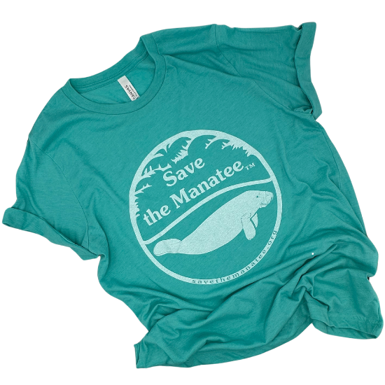 Save the Manatee Logo T-Shirt