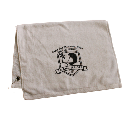 (Final Sale) Manatee Golf Towel 2021