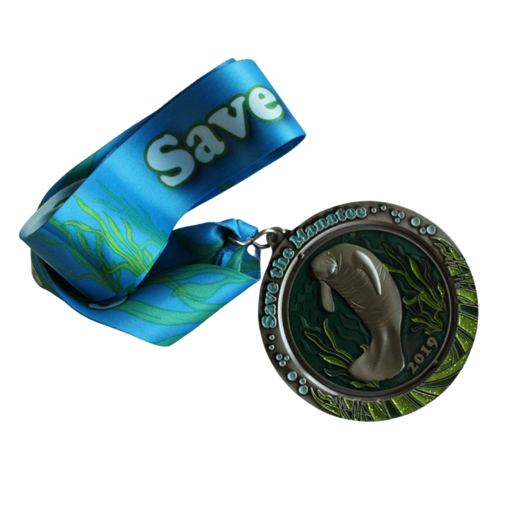 (Final Sale) 2019 Manatee 5k Medal