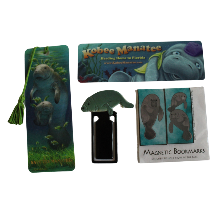 (Final Sale) Manatee Bookmark Bundle