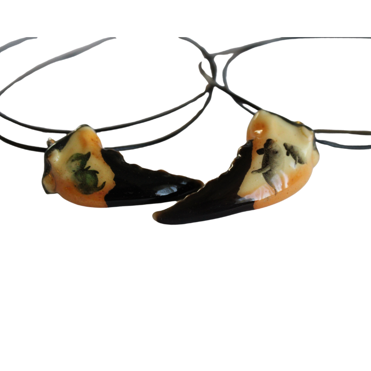 (Final Sale) Manatee Crab Claw Necklace Set