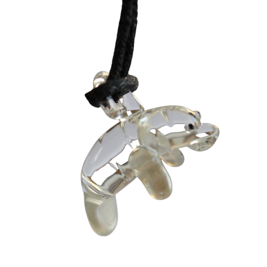 (Final Sale) Glass Manatee Necklace