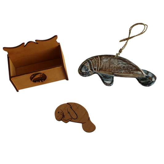 (Final Sale) Wooden Manatee Bundle