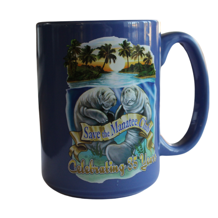 (Final Sale)  Save the Manatee Club Coffee Mug