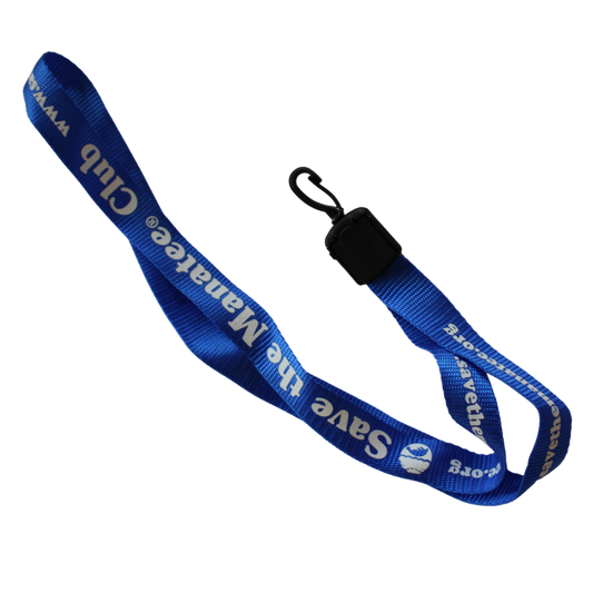 (Final Sale) Save the Manatee Club Lanyard