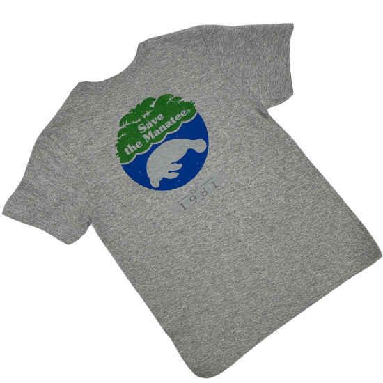 (Final Sale) Save the Manatee Florida Youth T-Shirt