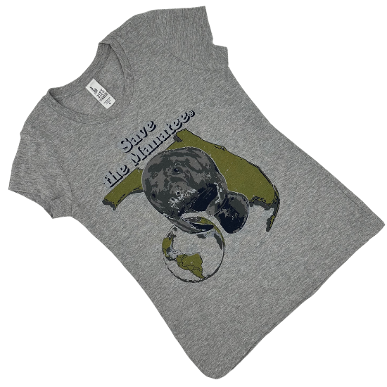 (Final Sale) Save the Manatee Florida Youth T-Shirt