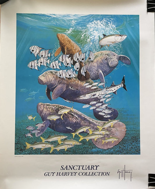 (Final Sale) Guy Harvey "Sanctuary" Poster