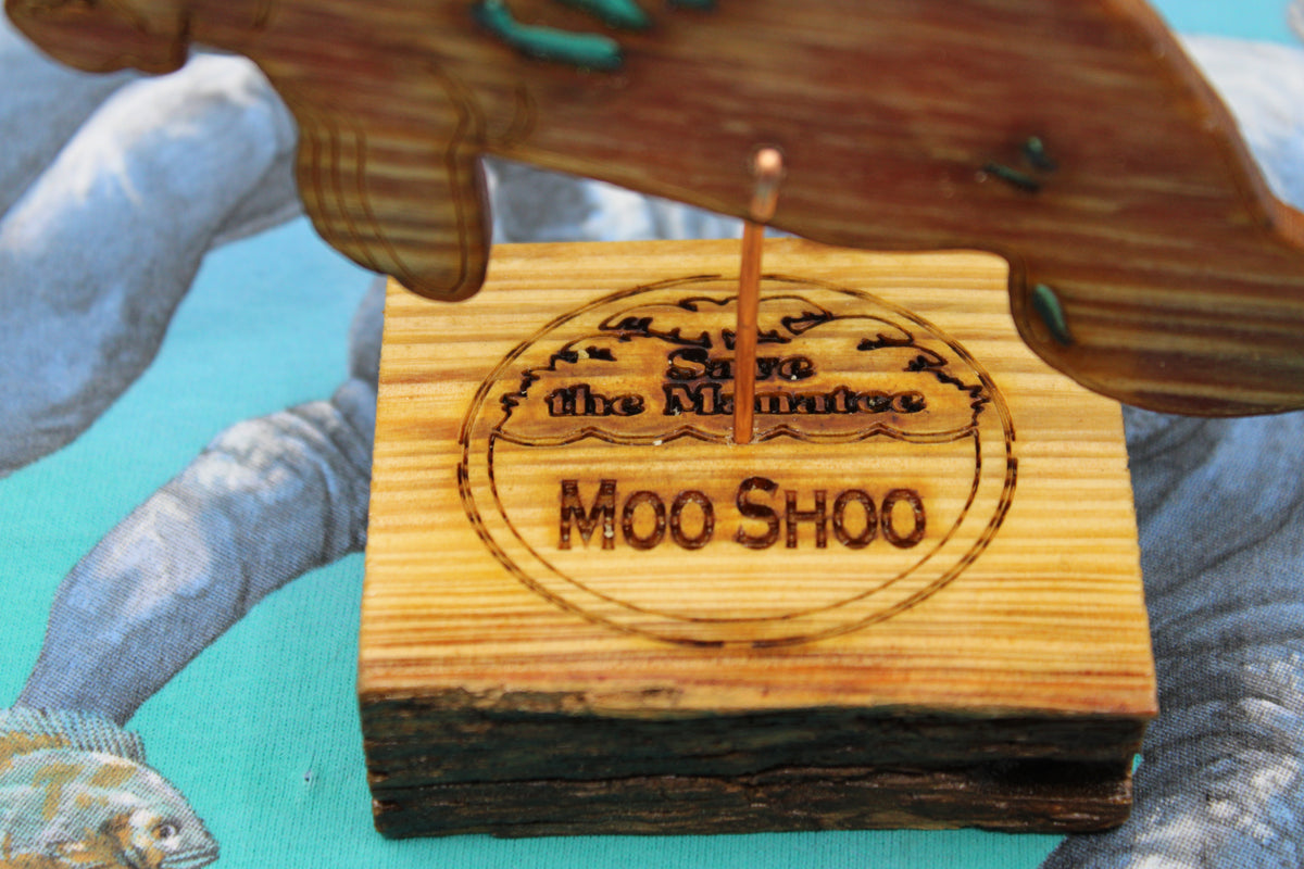 Adopt-A-Manatee® Wooden Sculpture