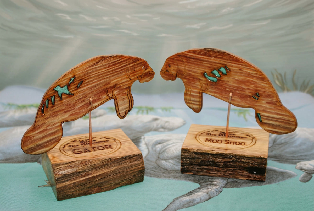 Adopt-A-Manatee® Wooden Sculpture