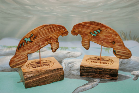 Adopt-A-Manatee® Wooden Sculpture
