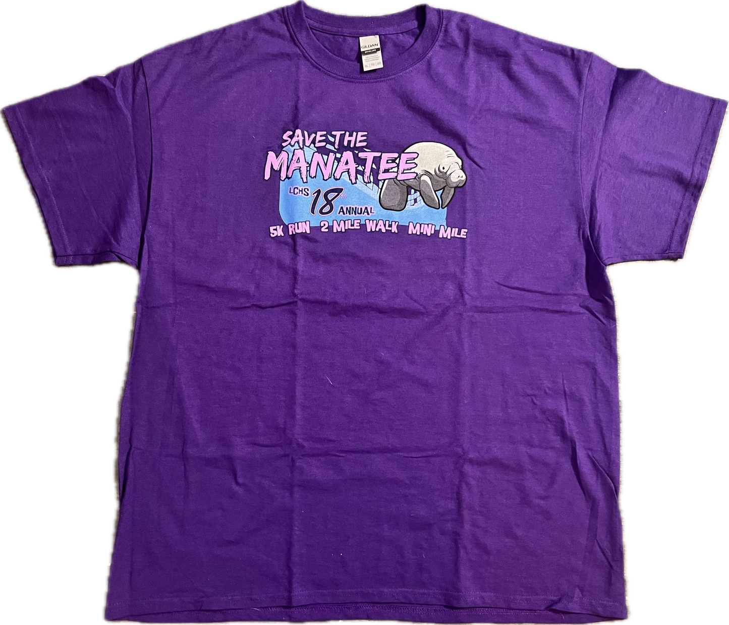(Final Sale) 2021 Manatee 5K T-Shirt