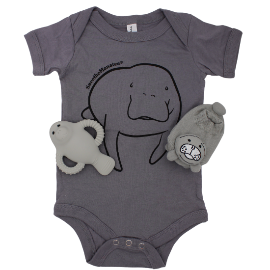 The Manateether Baby Teether