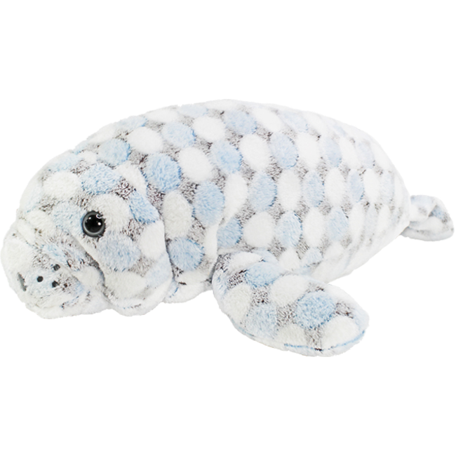 17 Inch Blue Manatee Plush