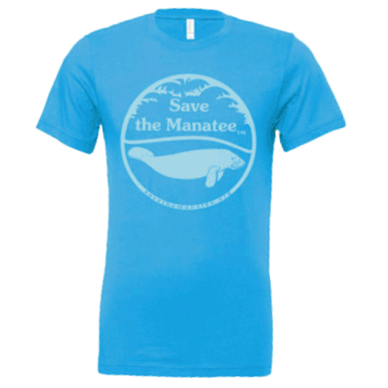 Youth Save the Manatee Logo T-Shirt