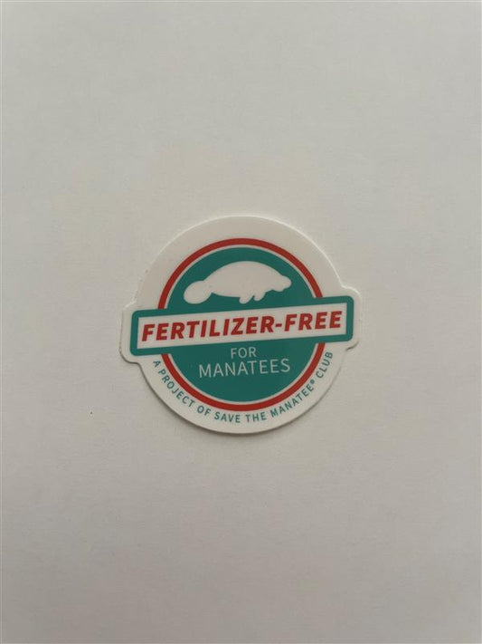 Sticker - Fertilizer Free