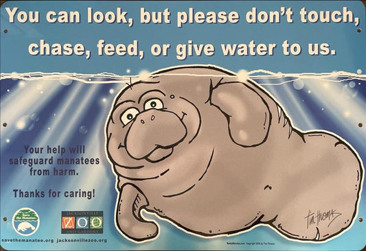 Sign-Buddy Manatee