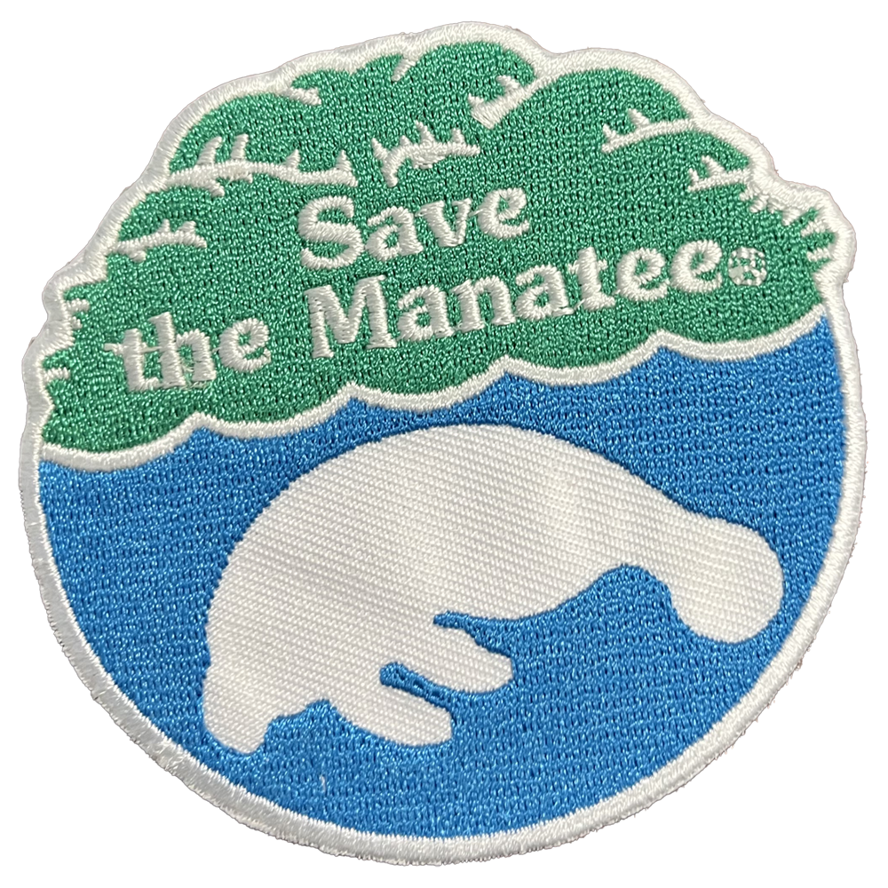 (Donation Item) Iron On Embroidered Logo Patch