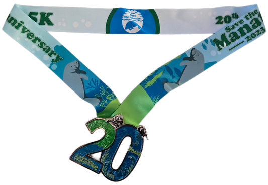 (Final Sale) 2023 Manatee 5K Medal